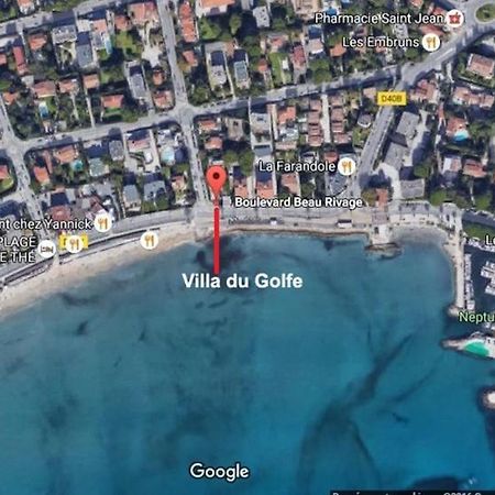 Villa Du Golfe - Studio Saint Jean Ла-Сьйота Екстер'єр фото